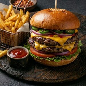 Hamburguesa Doble Carne