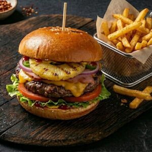 Hamburguesa Hawaiana